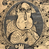 Funny Money, Curious Old Hand-drawn Folk Art Dollar, Ink and Graphite on Wove, c. Late 19th Century