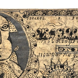 Funny Money, Curious Old Hand-drawn Folk Art Dollar, Ink and Graphite on Wove, c. Late 19th Century