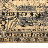 Funny Money, Curious Old Hand-drawn Folk Art Dollar, Ink and Graphite on Wove, c. Late 19th Century