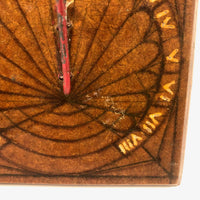 Old Homemade (Boy Scout?) Portable Sundial