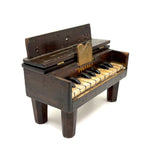 Lovingly Crafted Old Folk Art Webber Piano with Closing Lid and Flip Up Stand