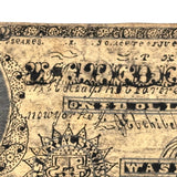 Funny Money, Curious Old Hand-drawn Folk Art Dollar, Ink and Graphite on Wove, c. Late 19th Century