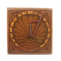 Old Homemade (Boy Scout?) Portable Sundial