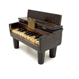 Lovingly Crafted Old Folk Art Webber Piano with Closing Lid and Flip Up Stand
