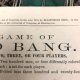 Exquisite 19th C. Inlaid Bone and Marquetry Fox and Geese Game Board