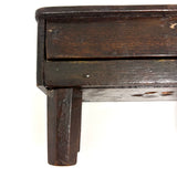 Lovingly Crafted Old Folk Art Webber Piano with Closing Lid and Flip Up Stand