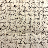 Wonderful (and Long!) 1840 Letter from Elias A Brown To "My Dear Wife," with Beautiful Cross Writing