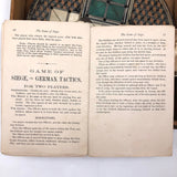 Exquisite 19th C. Inlaid Bone and Marquetry Fox and Geese Game Board