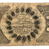 Funny Money, Curious Old Hand-drawn Folk Art Dollar, Ink and Graphite on Wove, c. Late 19th Century