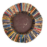 Colorful c. 1940s Match Book Folk Art Ring/Tray