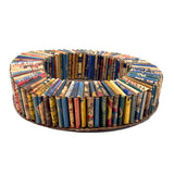 Colorful c. 1940s Match Book Folk Art Ring/Tray