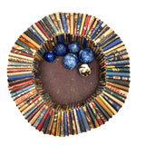 Colorful c. 1940s Match Book Folk Art Ring/Tray