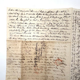 Wonderful (and Long!) 1840 Letter from Elias A Brown To "My Dear Wife," with Beautiful Cross Writing