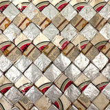 Early Example: Lucky Strike + Camels Tramp/Prison Art Cigarette Pack Weaving