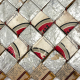 Early Example: Lucky Strike + Camels Tramp/Prison Art Cigarette Pack Weaving