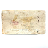 SOLD Early 19th Century Miniature Silk Needlepoint Sampler/Love Token with Dogs and Bird and Flowering Urns