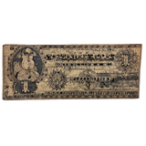Funny Money, Curious Old Hand-drawn Folk Art Dollar, Ink and Graphite on Wove, c. Late 19th Century