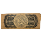 Funny Money, Curious Old Hand-drawn Folk Art Treasury Note, Graphite, c. Late 19th Century