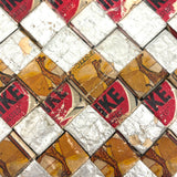 Early Example: Lucky Strike + Camels Tramp/Prison Art Cigarette Pack Weaving