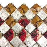 Early Example: Lucky Strike + Camels Tramp/Prison Art Cigarette Pack Weaving