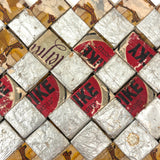 Early Example: Lucky Strike + Camels Tramp/Prison Art Cigarette Pack Weaving