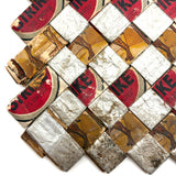 Early Example: Lucky Strike + Camels Tramp/Prison Art Cigarette Pack Weaving