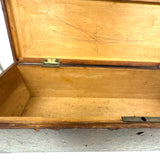 Nani Pocolo's Amazing 1897 Intarsia Marquetry Box with Costumed Beauty Dangling Cherries at Center