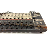 Wonderful Old Make Do Folk Art Two Player/Team Score Counter with Screw Eye Pegs on Chains