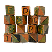 Gorgeous Old Handmade Blocks in Great Palette