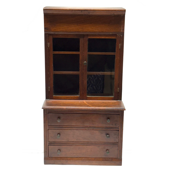 Step Back Cupboard, True Antique Salesman Sample/Apprentice Piece