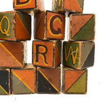 Gorgeous Old Handmade Blocks in Great Palette