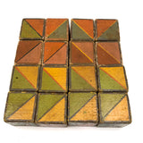 Gorgeous Old Handmade Blocks in Great Palette
