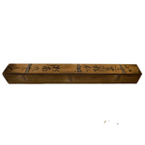 Antique Japanese Wooden Scroll Box