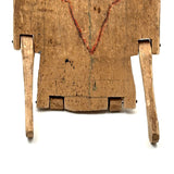 Smiling Old Wooden Man with Dainty Jointed Arms and Legs