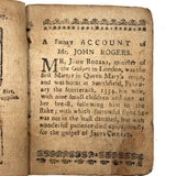 18th Century Hand-stitched Partial Child's Catechism with Woodcut Illustrations