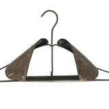 Sculptural and Free Standing Old Gold Medal Metal Hanger