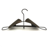 Sculptural and Free Standing Old Gold Medal Metal Hanger