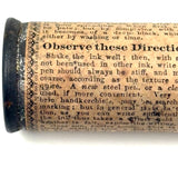 Scarce 1850s Payson's Indelible Ink Tin (A Valentine of Sorts)
