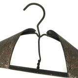 Sculptural and Free Standing Old Gold Medal Metal Hanger