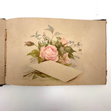 19th Century Presumed Grand Tour Sketchbook with Charming Drawings of Tombs and Ruins and More
