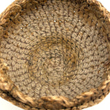 Sweetest Ever, Very Folky Small Sailor Made Macrame Basket with Scalloped Lip