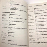 The New Television, MIT Press 1977 First Edition Softback (Out of Print)