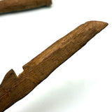 Knife, Dagger, Sub, Sweet Trio of Old Boy Scout Carvings