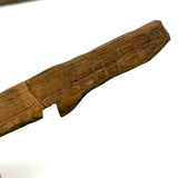 Knife, Dagger, Sub, Sweet Trio of Old Boy Scout Carvings