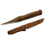 Knife, Dagger, Sub, Sweet Trio of Old Boy Scout Carvings