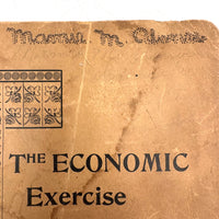 Adeline's 1902 School Notebook with Leaf Drawings, Songs, Poems, and More