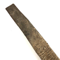 Super Crusty Antique Primitive Paddle Turned Paint Mixer