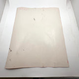 M.C. 5 Cent Jones Watercolor Portrait of His Wife in Red and Blue