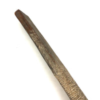 Super Crusty Antique Primitive Paddle Turned Paint Mixer