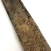 Super Crusty Antique Primitive Paddle Turned Paint Mixer